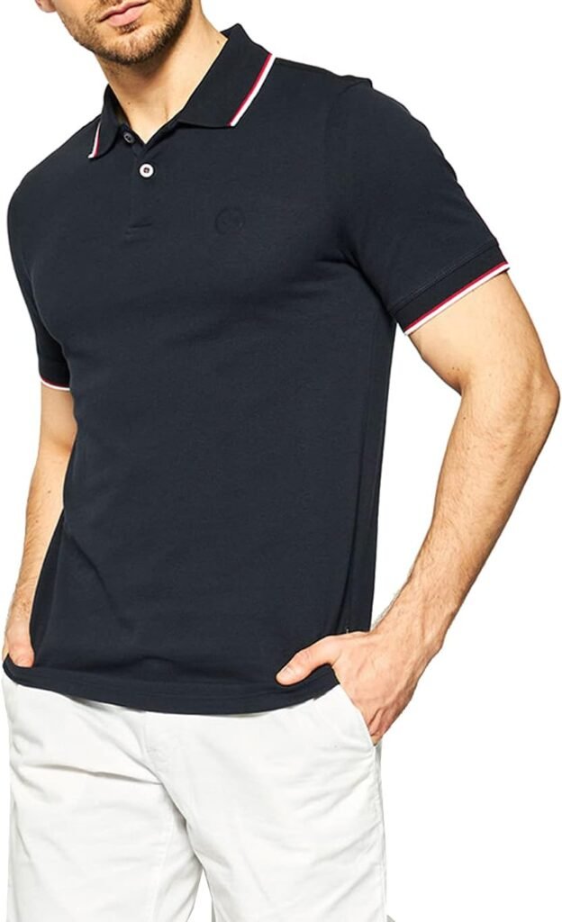 A|X Armani Exchange Mens Short Sleeve Jersey Knit Polo