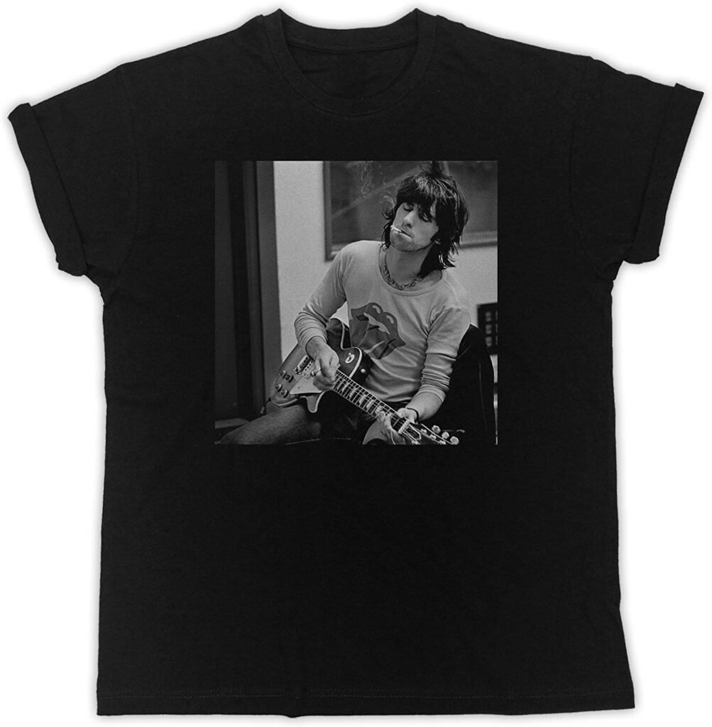 Keith Richards Smoking Funny Gift Designer Unisex T-Shirt