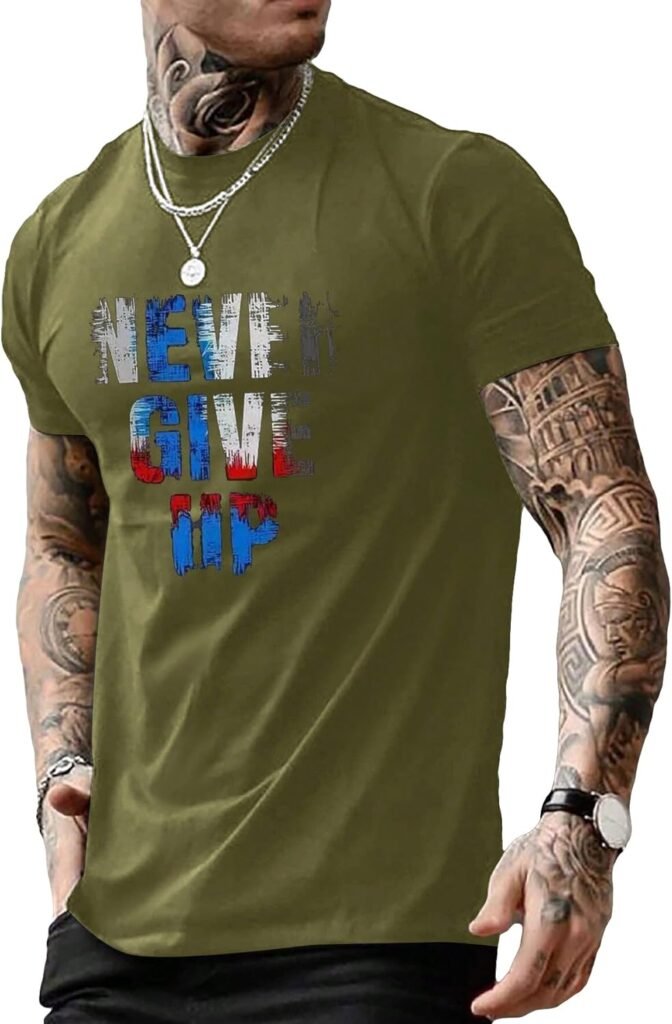 SOLY HUX Mens Color Block Letter Print Short Sleeve T Shirt Casual Summer Tee Tops