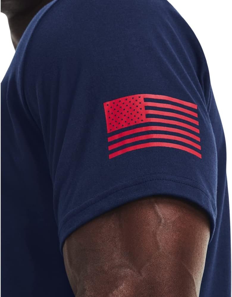 Under Armour Mens New Freedom Flag T-Shirt