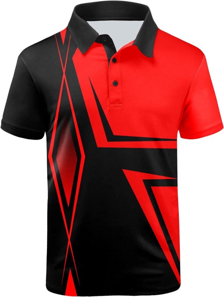 ZITY Golf Polo Shirts for Men Short Sleeve Athletic Tennis T-Shirt